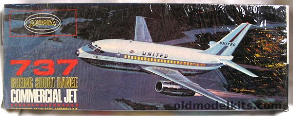Aurora 1/72 Boeing 737 Comm. Jet United Sealed, 359-249 plastic model kit